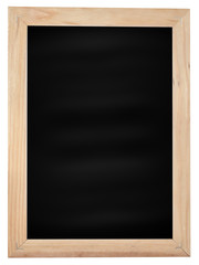 Kreide Tafel. Leer f&uuml;r Men&uuml;