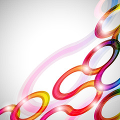 Curls abstract background in eps10 format.