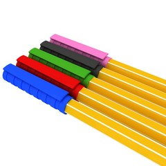Fototapeta premium colorful pens