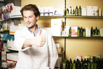 In der Apotheke