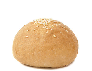 bun with sesame seeds