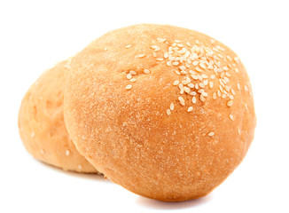 bun with sesame seeds