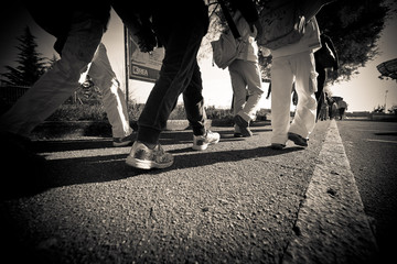 camminare
