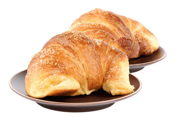 Two croissants