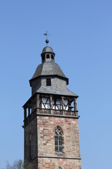 Fototapeta na wymiar Der Nikolaiturm in Eschwege in Hessen