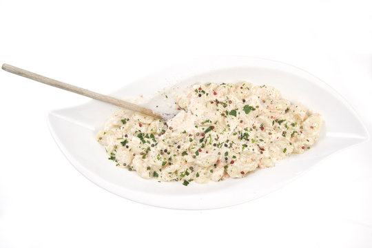 Gnocchi al salmone