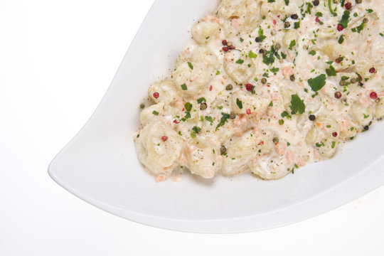 Gnocchi al salmone