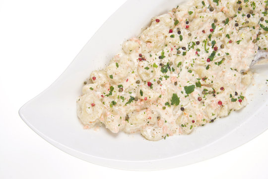 Gnocchi al salmone
