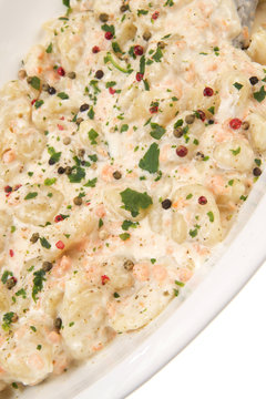 Gnocchi al salmone