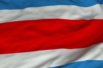 Fototapeta na wymiar Costa Rican Flag