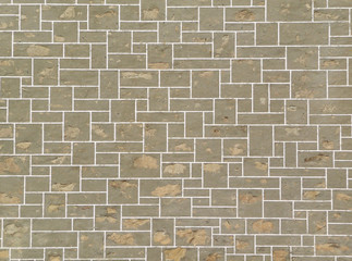 Nineteenth century cut limestone wall background