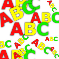 Fototapeta premium ABC