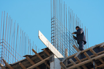 construction on top of house under construction