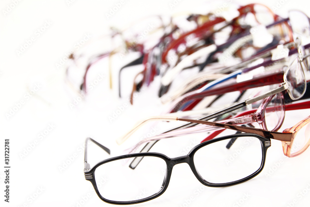 Sticker medical eyeglasses