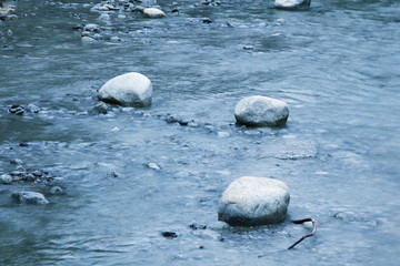 Obraz premium river in motion