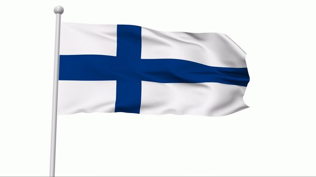 Fahne Finnland NTSC