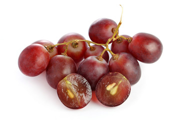 Fototapeta na wymiar Czerwone winogrona