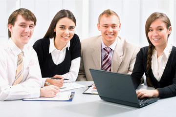 Fototapeta premium Business team