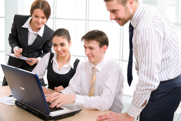 Fototapeta premium Business people