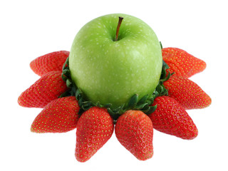 Green Apple and Strawberry