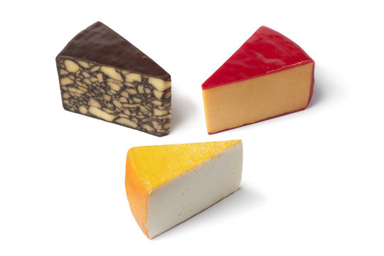 Three different kind of cheese
