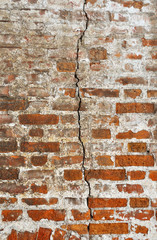 Old brickwork wall