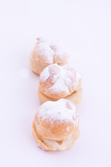 mini cream puffs
