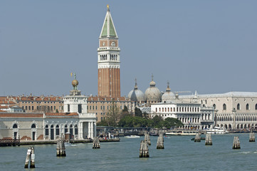 Markusturm,Campanile der Markuskirche,Venedig
