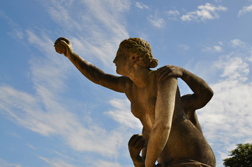 Statue du parc de Saint-Cloud, France