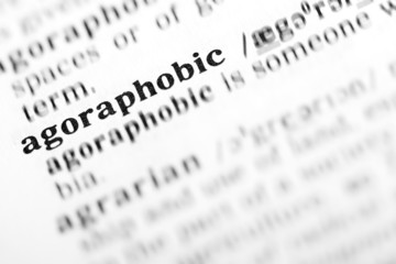 Fototapeta premium agoraphobic (the dictionary project)