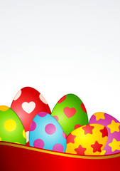 Easter Eggs. Vector