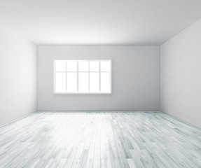 Interno vuoto con finestra