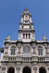 Fototapeta na wymiar Paris09 - Kościół Świętej Trójcy