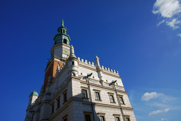 wieża ratusza w Poznaniu