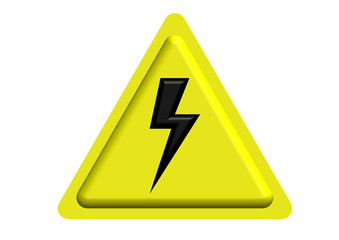 HIGH VOLTAGE WARNING SIGN