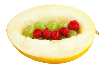 Honigmelone gefüllt