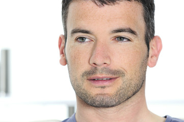 Fototapeta premium natural and relaxed looking young man