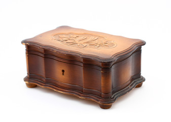 antiker Schmuckkasten