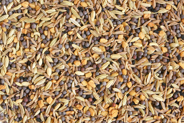 Mixture of exotic spices