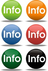 boutons info