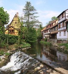Fototapeta na wymiar Village de Kaysersberg