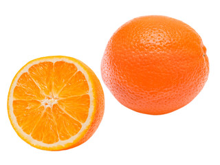 orange isolated on white background