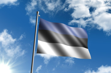Flag of Estonia