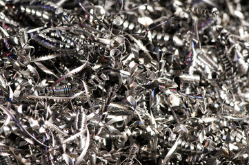 Scrap metal background.