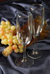Beautiful wine still life
