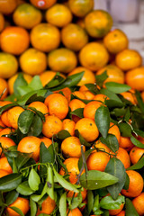 Tangerines in Cambodian Market