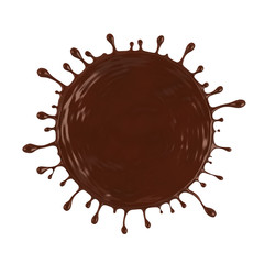 Chocolate splash