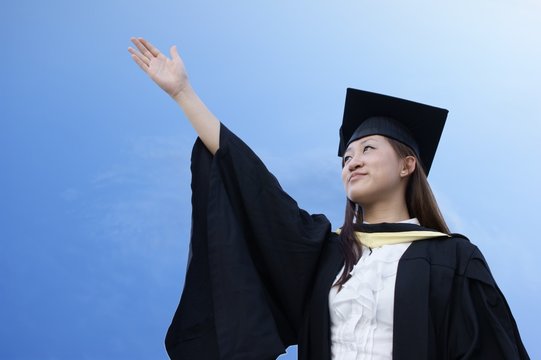 Aspiring asian graduate