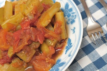 Healthy bitter gourd delicacy