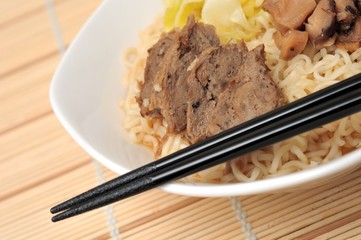 Meat noodles